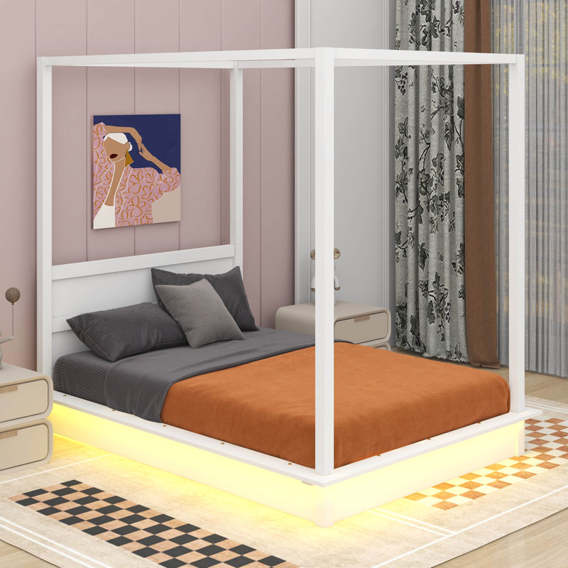 Led canopy bed discount